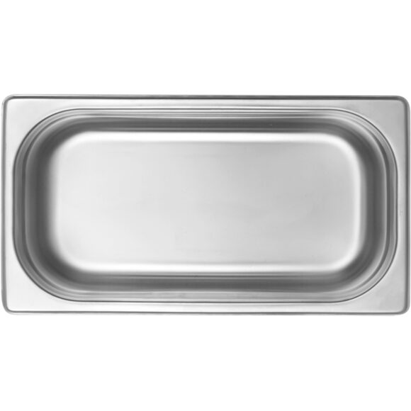 Ruostumaton teräs Gastronorm-vuoka GN1/3 Syvyys 150mm | Adexa E8013150-8136 - Image 2