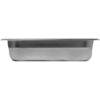 Ruostumaton teräs Gastronorm-astia GN1/4 Syvyys 20mm | Adexa 81420