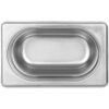 Ruostumattomasta teräksestä valmistettu Gastronorm-astia GN1/9 Syvyys 65 mm | Adexa E8019065 - Image 2