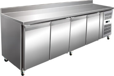 Kaupallinen Jäähdytetty Tiski, Ylätasolla 4 ovea, Syvyys 600 mm | Adexa RS42V