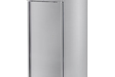 B-LUOKAN kaupallinen jääkaappi pystysuora kaappi 685 litraa ruostumaton teräs yksiosainen ovi GN2/1 tuuletettu jäähdytys | Adexa R650V B GRADE