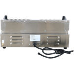 Ammattimainen Sähkögrilli 2 vyöhykettä 2,3 kW Tasainen Valurautapinta | Adexa GP5530GW - Image 3