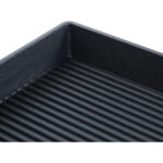 Ammattikäyttöön tarkoitettu sähkögrilli, 2 vyöhykettä, 4,6 kW, uritettu valurautalevy | Adexa GP7050EW - Image 4