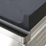 Ammattilaisgrilli Sähköinen kahdella alueella 4,6 kW Tasainen Valurautapinta | Adexa GP7050GW - Image 3