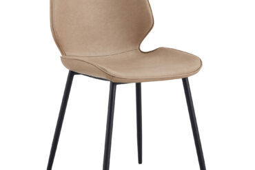 Sivutuolituoli PU-nahkainen istuin Vaaleanruskea | Adexa GSYH003LB