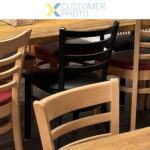 Musta Terästuoli Mustalla Vinyylityynyistuimella ja Mustalla Selkänojalla | Adexa GS694BSBB - Image 2