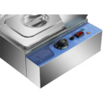 Kaupallinen Bain Marie lasikantisella aivastuskaiteella 5xGN1/2 | Adexa HBM25 - Image 6