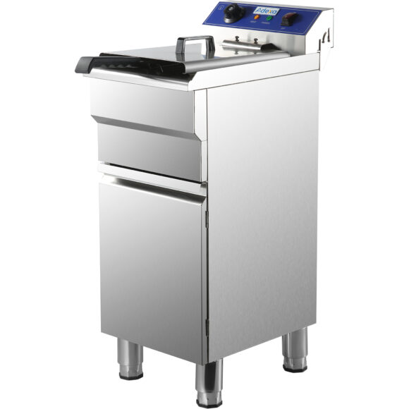 Kaupallinen friteerauskeitin, yksi sähköinen, 16 litraa, 5 kW, vapaasti seisova | Adexa HEF161C - Image 4