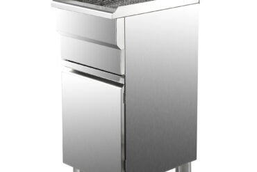 Kaupallinen friteerauskeitin, yksi sähköinen, 16 litraa, 5 kW, vapaasti seisova | Adexa HEF161C