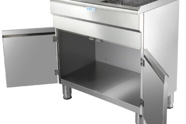 Kaupallinen friteerauskeitin, kaksinkertainen sähköinen 32 litraa 10kW vapaasti seisova | Adexa HEF162C