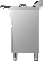 Kaupallinen friteerauskeitin, kaksinkertainen sähköinen 32 litraa 10kW vapaasti seisova | Adexa HEF162C - Image 4