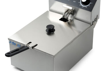 Kaupallinen Rasvakeitin, Yksi Sähköinen 6 litraa 2,5 kW Pöytämalli | Adexa HEF81