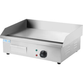 Kommersiaalinen Tasapintainen Paistolevy 550x400x240mm 3kW Sähkö | Adexa HEG818