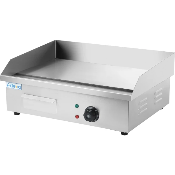 Ammattimainen tasainen grilli 550x400x240mm 3kW sähköinen | Adexa HEG818