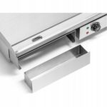 B-LUOKAN Ammattikäyttöinen Tasainen Paistolevy 730x470x240mm 4.4kW Sähkö | Adexa HEG820 B-LUOKKA - Image 2