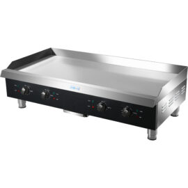 Kaupallinen tasapintainen paistolevy 1215x620x360mm 16kW sähkö | Adexa HEG848