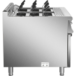 Ammattimainen pastakeitin 40 litraa sähkö 18kW lattiamalli kaappipohjalla 900mm syvä | Adexa HEN915A - Image 4
