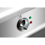 Professional sähköinen parilalevy kaappijalustalla 9kW sileä/urat 700mm syvyys | Adexa HER706A - Image 5