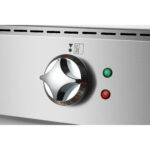 Ammattimainen sähköinen parilapannu kaapistolla 12kW sileä/ribattu 900 mm syvyys | Adexa HER906A - Image 2