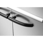 Ammattimainen sähköinen parilapannu kaapistolla 12kW sileä/ribattu 900 mm syvyys | Adexa HER906A - Image 5