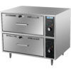 Kaupallinen ruoanlämmitin 2 laatikkoa 2kW | Adexa HW82