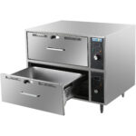 Kaupallinen ruoanlämmitin 2 laatikkoa 2kW | Adexa HW82 - Image 2