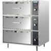 Kaupallinen ruokien lämpölaatikko 3 vetolaatikkoa 3kW | Adexa HW83