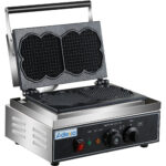 Kaupallinen Voitrasvakone 1,55 kW 2 vohvelia Työpöytäkäyttöön | Adexa HX116 - Image 3