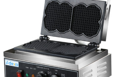 Kaupallinen Voitrasvakone 1,55 kW 2 vohvelia Työpöytäkäyttöön | Adexa HX116