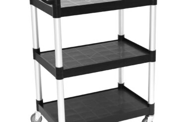 Ammattimainen suuri monikäyttövaunu 3-tasoinen 1010x500x980mm | Adexa HZMCC501