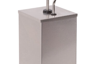 Kaupallinen maustekastikkeiden annostelija, 1 pumppu, ruostumaton teräs | Adexa JZS001