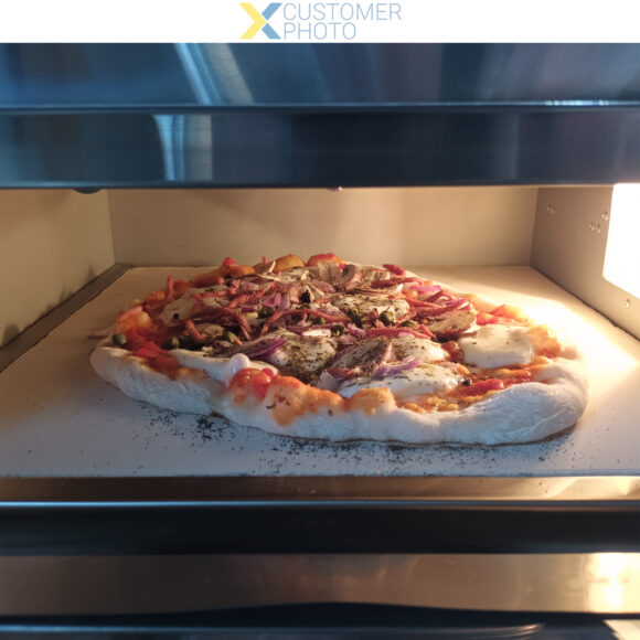 Sähköinen Pizzauuni 2 Kammiota 410x420mm | Adexa MLP2ST - Image 4