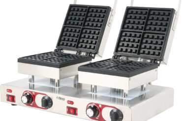 Kaupallinen vohvelirauta Kaksinkertainen nelikulmainen belgialainen | Adexa MLP801B2