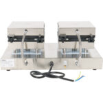 Kaupallinen vohvelirauta Kaksinkertainen nelikulmainen belgialainen | Adexa MLP801B2 - Image 3