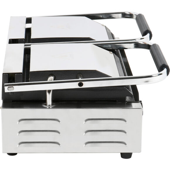 Raskas Twin Panini -kontaktigrilli Kaksivyöhyke 3,6 kW Rihloitettu | Adexa MLP813 - Image 3