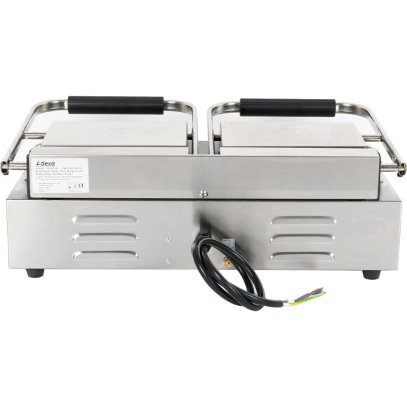 Raskaan käytön Panini Kontaktigrilli Kaksoisripoitus/Tasainen | Adexa MLP813A - Image 5