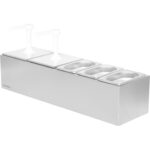 Kaupallinen Twin 3 litran pumppuannostelija ja 3x1,1 litran altaat | Adexa NHGN16B - Image 2