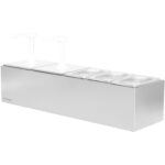 Kaupallinen Twin 3 litran pumppuannostelija ja 3x1,1 litran altaat | Adexa NHGN16B - Image 7