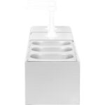 Kaupallinen Twin 3 litran pumppuannostelija ja 3x1,1 litran altaat | Adexa NHGN16B - Image 4