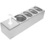 Kaupallinen Twin 3 litran pumppuannostelija ja 3x1,1 litran altaat | Adexa NHGN16B - Image 6