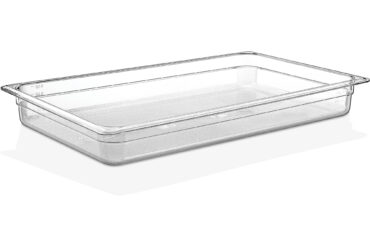 Polykarbonaatti Gastronorm-astia GN1/1 Syvyys 65mm Kirkas | Adexa P8112