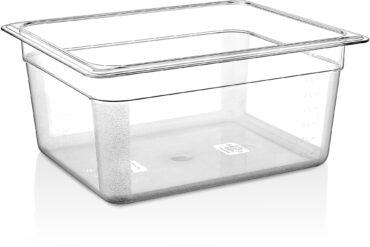 Polykarbonaatti Gastronorm-vuoka GN1/2 Syvyys 150mm Kirkas | Adexa P8126