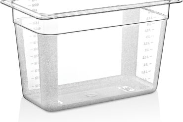 Polykarbonaatti Gastronorm-vuoka GN1/3 Syvyys 200 mm Kirkas | Adexa P8138