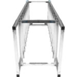 10-tasoinen hylly-/alusta-/pannukärry leveydelle 222-352 mm ruostumatonta terästä | Adexa PT10 - Image 4