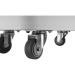 Siirrettävä ainesosasäiliö 120 litraa Läpinäkyvä kansi | Adexa QHID120 - Image 6