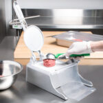 Kaupallinen hampurilaisprässi Ø130mm | Adexa QY0707 - Image 2