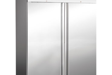 1200lt kaupallinen jääkaappi Ruostumaton teräs Pystysuora kaappi Kaksiosainen GN2/1 Tuulettimella avustettu jäähdytys | Adexa R1200S