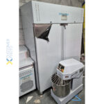 1200ltr Ammattilaisjääkaappi Ruostumaton teräs Pystymallinen kaappi Kaksiosainen GN2/1 Ilmastettu jäähdytys | Adexa R1200V - Image 2