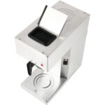 Kaupallinen suodatinkahvinkeitin käsin täytettävä 1 lasikannu 2 lämpölevyä | Adexa RB286W - Image 2