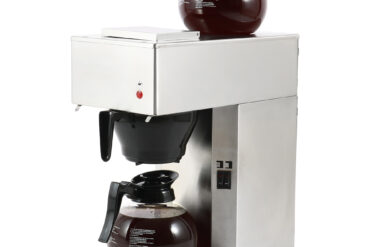 Kaupallinen suodatinkahvinkeitin käsin täytettävä 1 lasikannu 2 lämpölevyä | Adexa RB286W